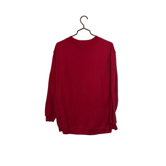 Drapers & Damons Shirt Womens XL 1X Long Sleeve Button Up Retro Pockets Red READ - Picture 3 of 8